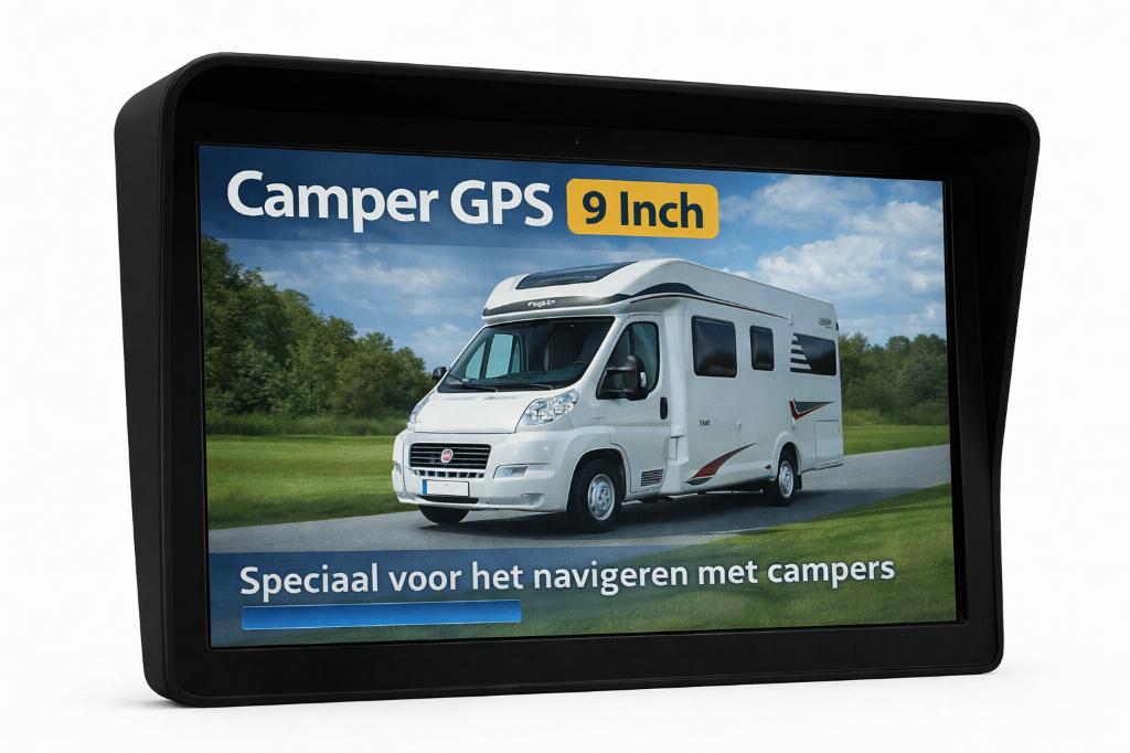 9" XXL Camper, Auto GPS Navigatie Europa Kaarten.BLUETOOTH, Info@drktech.be, Oosterwennel 35 Genk, Nieuw, Ophalen of Verzenden