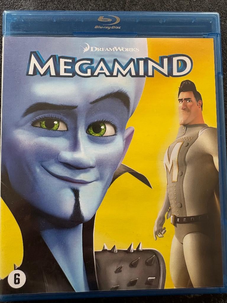 Megamind Blu-ray, Cd's en Dvd's, Blu-ray, Ophalen of Verzenden, Zo goed als nieuw, Kinderen en Jeugd