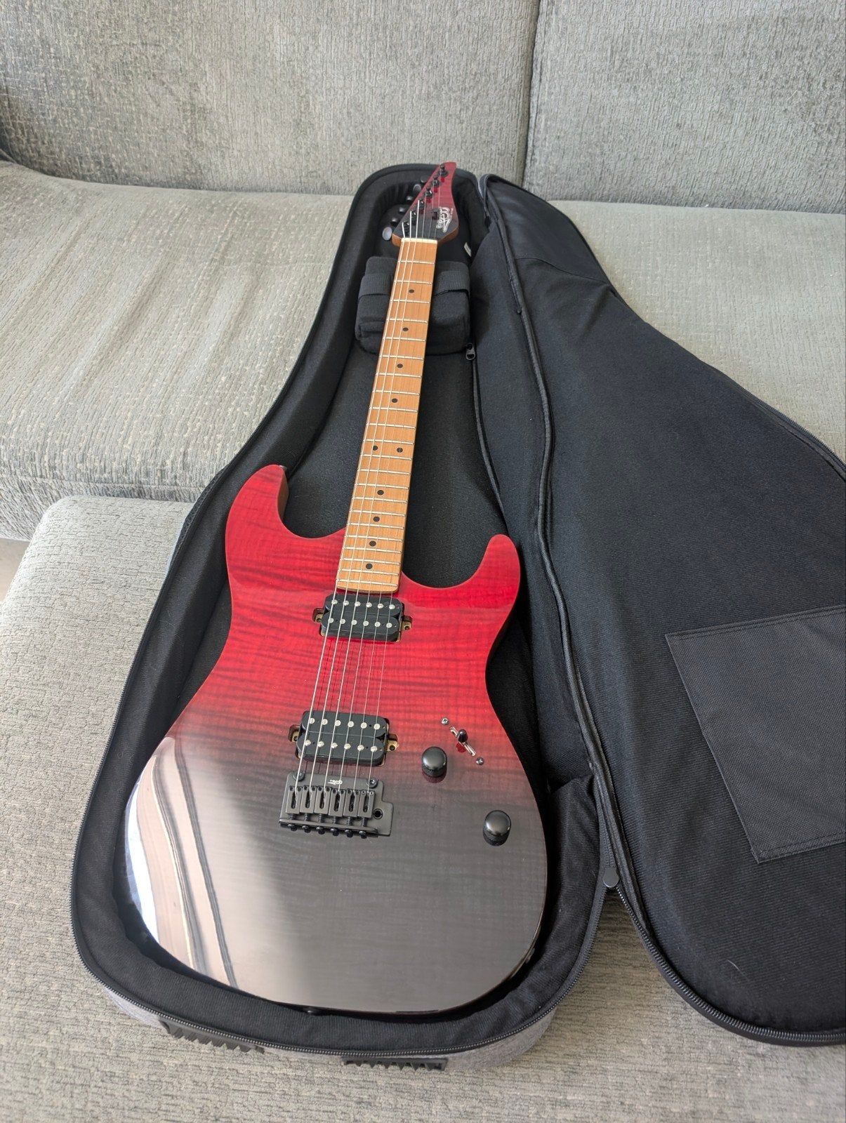 Guitare électrique  Jet js-1000 vulcano, Enlèvement