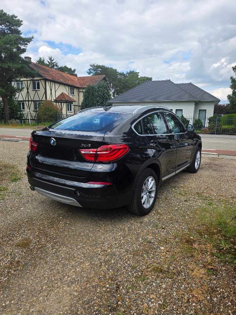 BMW X4 2.0d Xdrive in top staat, Auto's, BMW, Automaat, 1998 cc, 4 cilinders, Zwart
