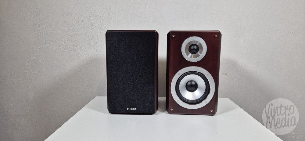 Philips MCM906 Luidsprekers | Speakers | Bookshelf, TV, Hi-fi & Vidéo, Enceintes, Enceinte d'étagère, Philips, Enlèvement ou Envoi