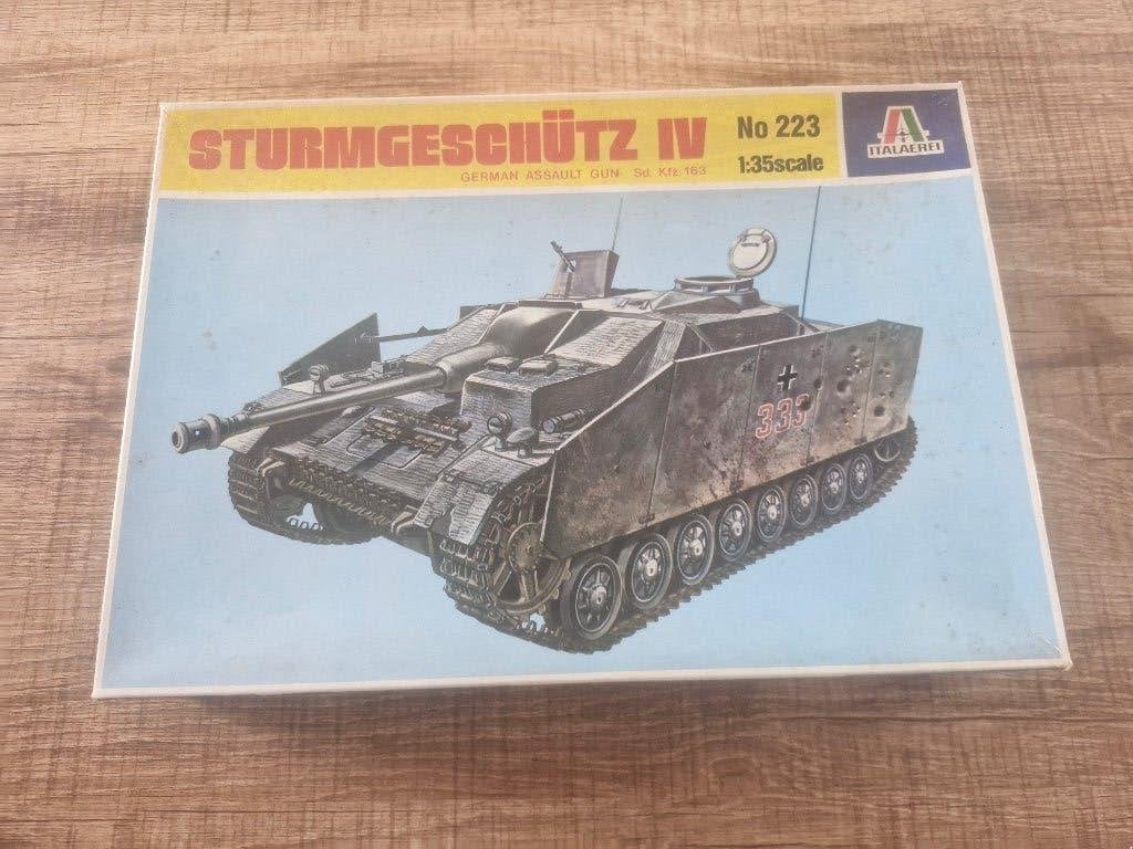 Italaerei 1/35 Sturmgeschütz IV German Assault Gun, Tank, Italeri, 1:32 tot 1:50, Nieuw