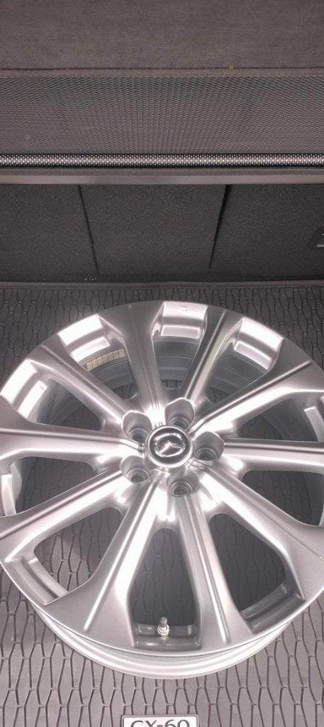 4 Jantes Origine Mazda CX-60 — État Neuf - 100 km, Neuf, Pneus hiver, Autre, Enlèvement