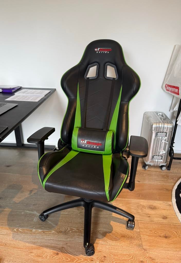 Fauteuil de gaming/siège de bureau GT Omega Racing, Chaise de bureau de gaming, Enlèvement, Utilisé, Chaise de bureau