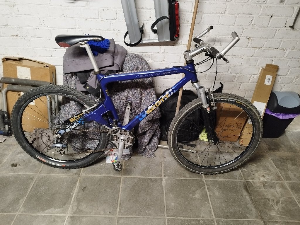 vtt vintage 26" alu,  cr-mo  , Carbonne, Fietsen en Brommers, Gebruikt, Hardtail, 49 tot 53 cm, Ophalen