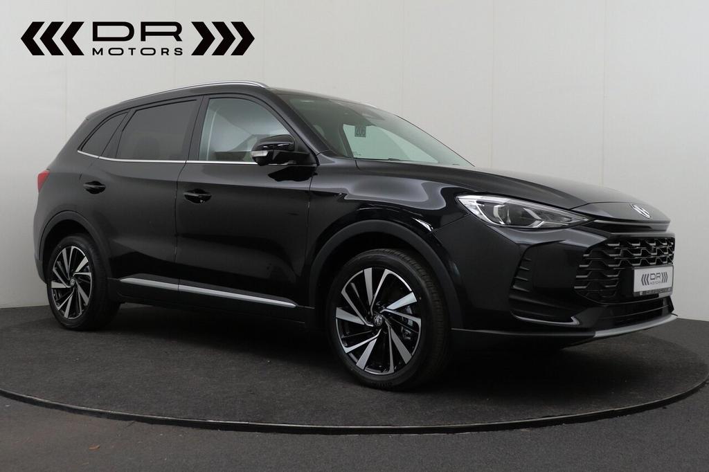 MG ZS 1.5L HEV LUXURY - LEDER - 360 CAMERA - 7 JAAR GARANTIE, Autos, MG, 0 kg, Commande vocale, Euro 6, Noir