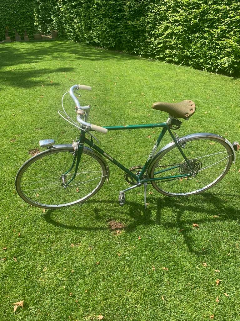Vintage/retro mannenfiets, Ophalen