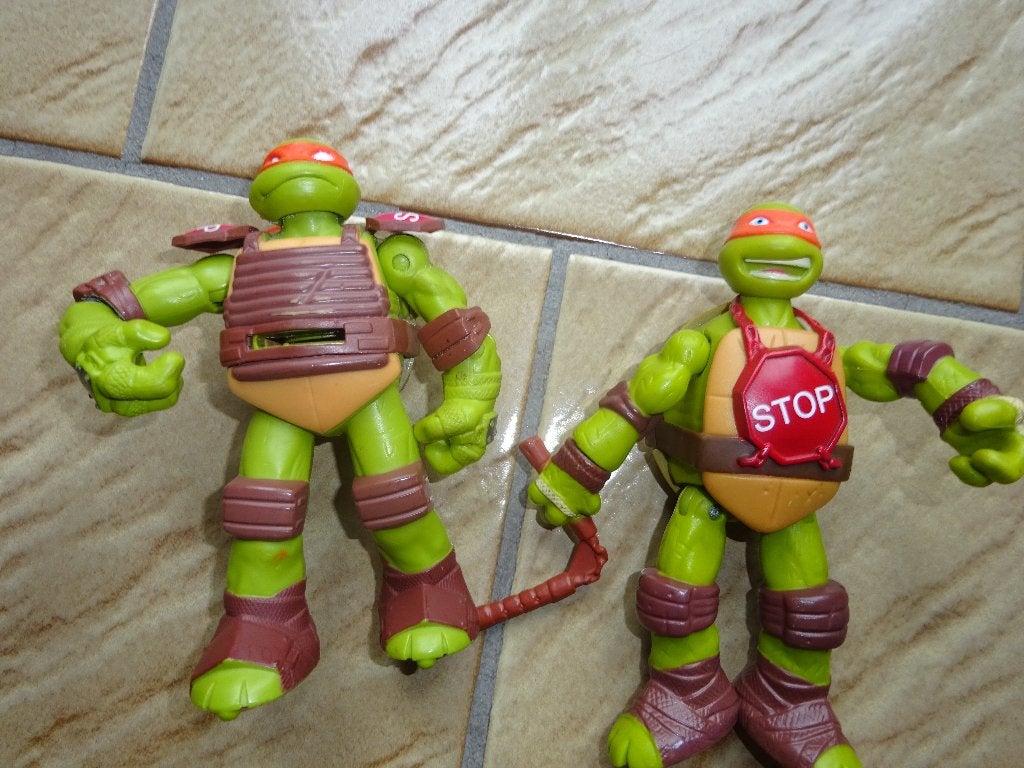 Ninja Turtles, Verzamelen, Poppetjes en Figuurtjes, Ophalen of Verzenden, Gebruikt