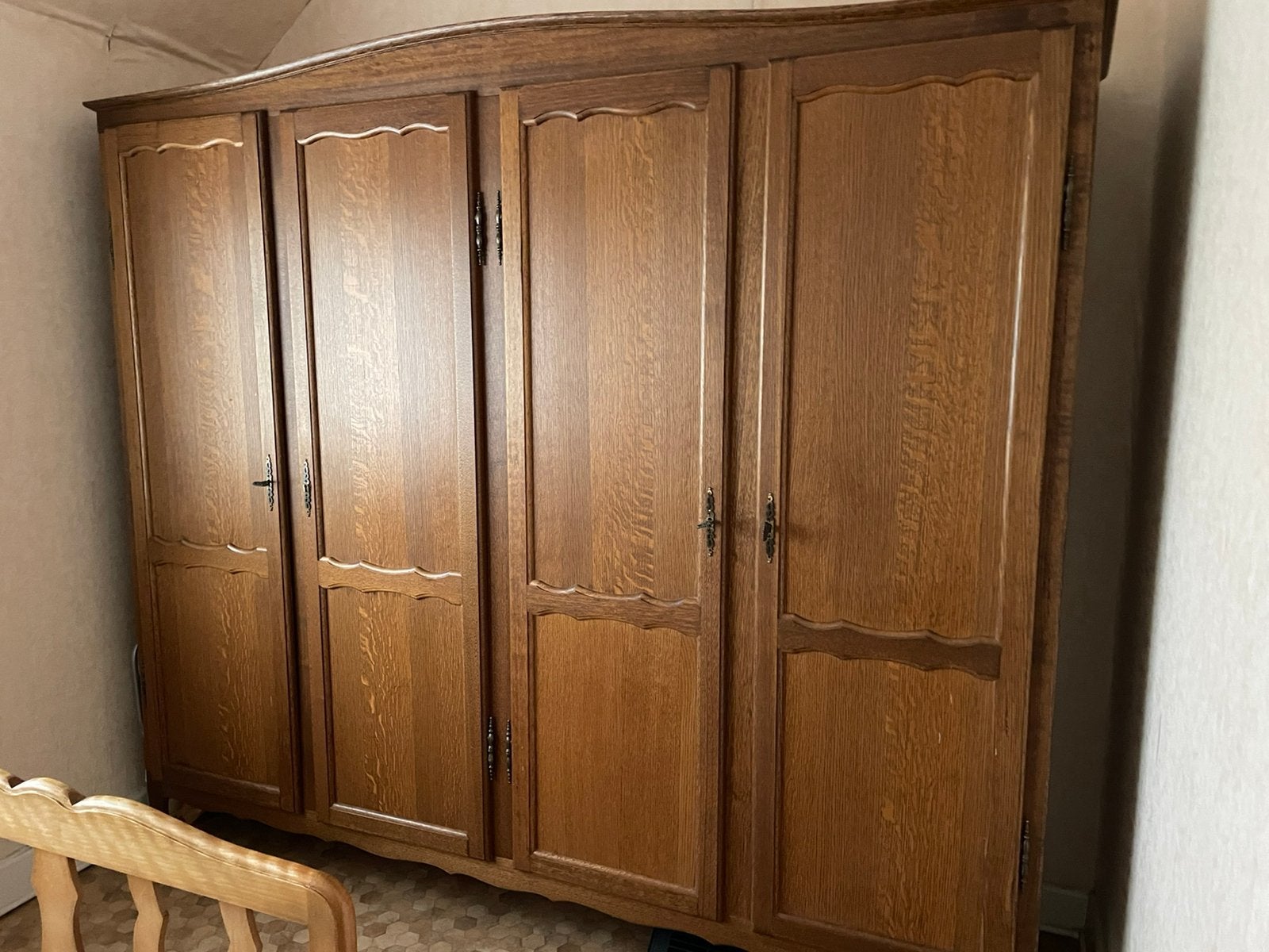 1 persoons bed / nachtkastje en kleerkast, Huis en Inrichting, Ophalen, Gebruikt, Eenpersoons