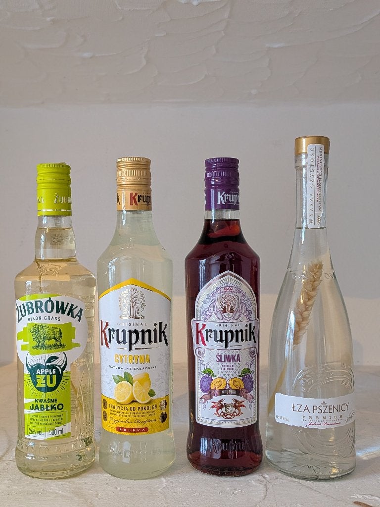 Lot de 7 bouteilles de vodka et liqueurs, Collections, Vins, Neuf, Autres régions, Pleine, Enlèvement