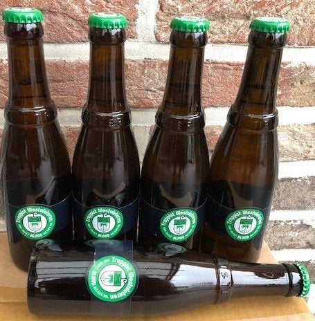 6 x Westvleteren blond 6 gr: 25 € (zonder verpakkingsdoosje), Verzamelen, Ophalen, Nieuw, Flesje(s), Overige merken