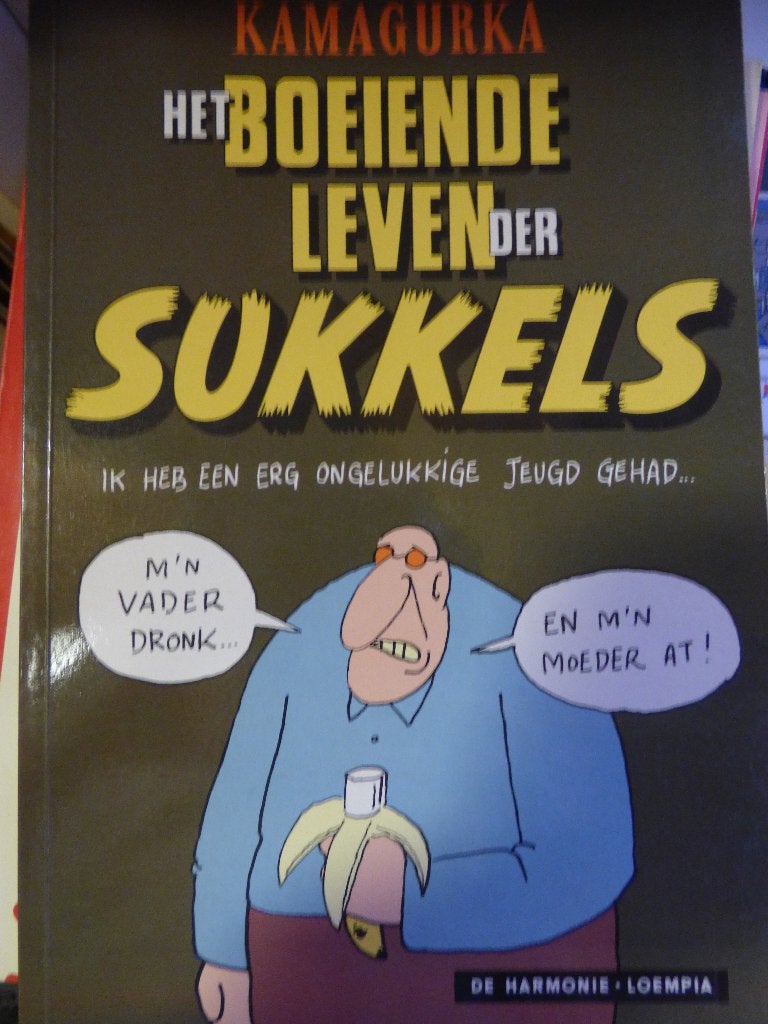 kamagurka, het boeiende leven der sukkels ,, Boeken, Ophalen of Verzenden