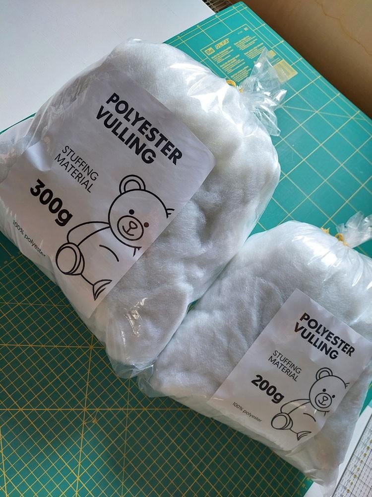 4196) Polyester vulling 500g, Ophalen of Verzenden, Nieuw, Overige typen