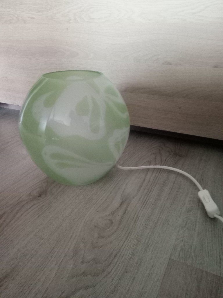 sfeerlamp - tafellamp, Vert, Enlèvement, Verre, Lampe d'ambiance