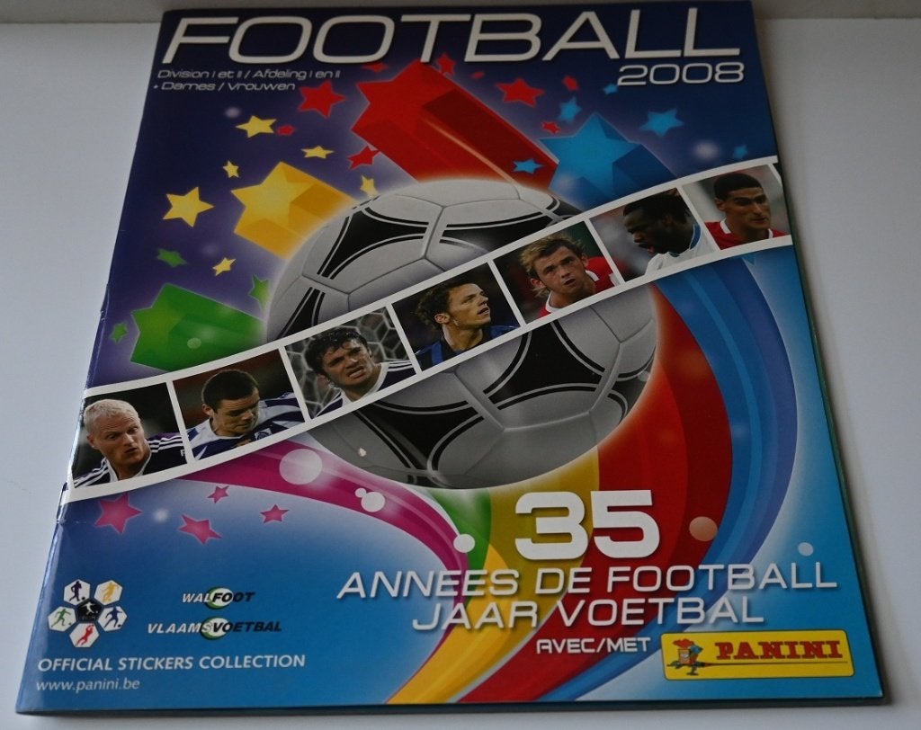 Panini Football 2008/35 ans de football/Album vide, Envoi, Comme neuf, Affiche, Image ou Autocollant