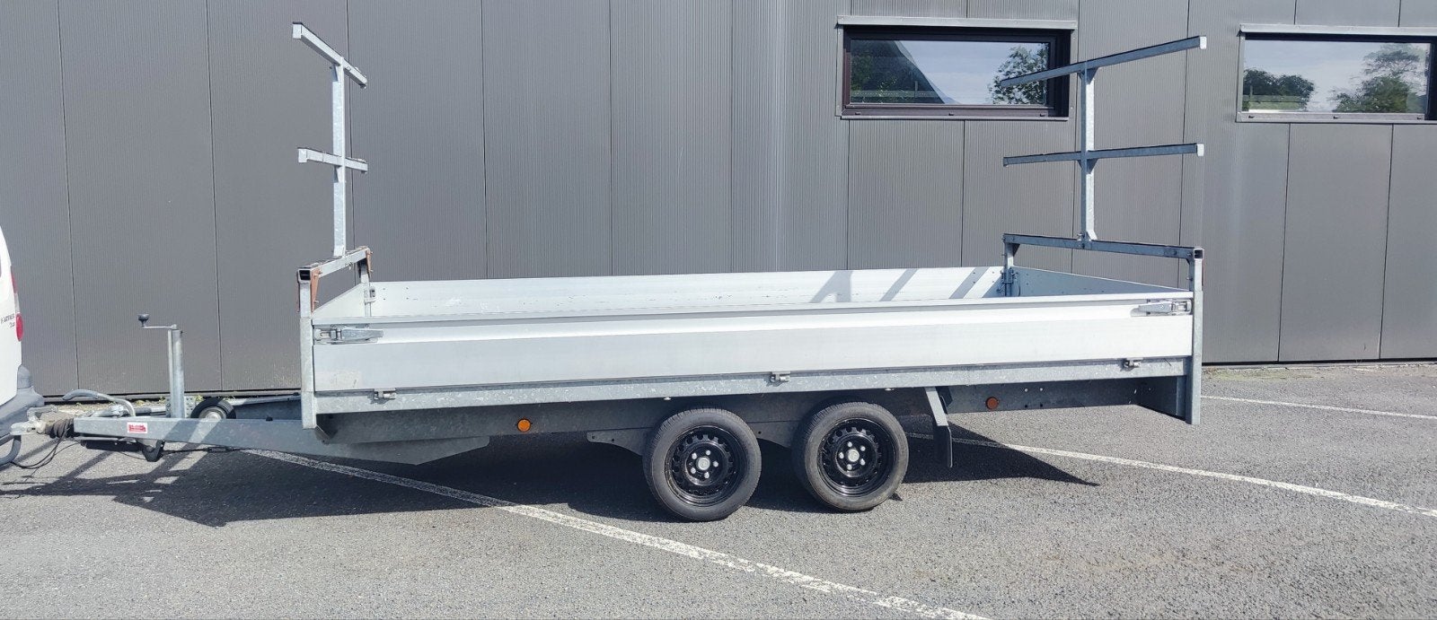 blanco gekeurde Henra aanhanger 2700kg 4m x 1.85m, Ophalen of Verzenden, Zo goed als nieuw