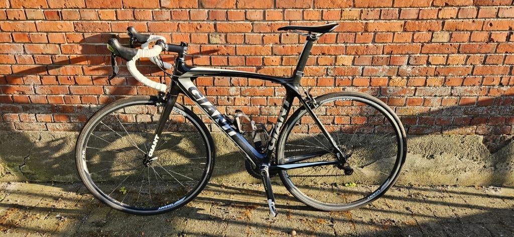 Giant TCR Advanced Carbon koersfiets, Frein sur jante, Giant, Enlèvement, Utilisé