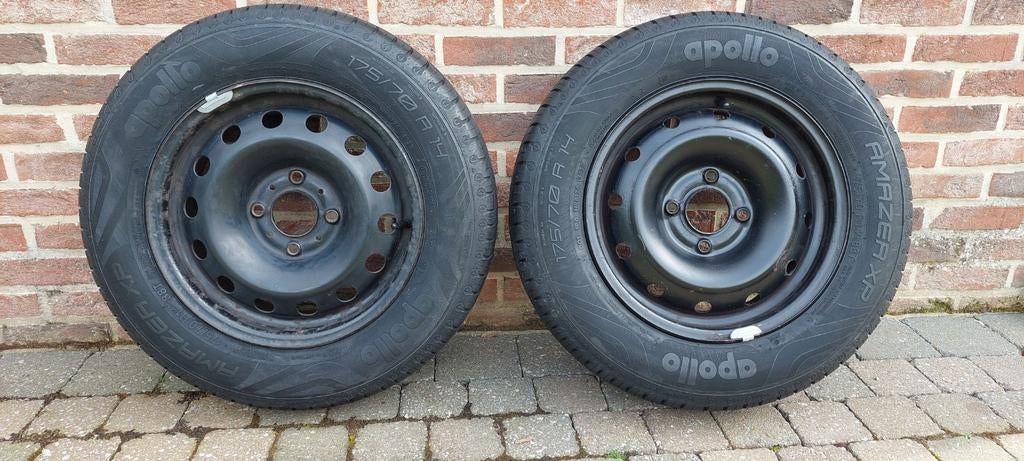 2 nieuwe banden 175/70 R14 88T met stalen velg, Auto-onderdelen, Overige Auto-onderdelen, Ophalen