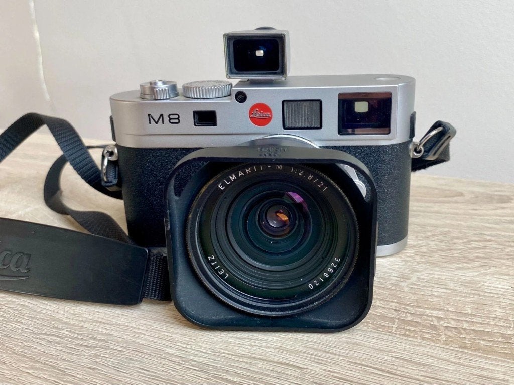 Leica M8 10.3MP Body, Audio, Tv en Foto, Gebruikt, 10 megapixels, Leica, Accu
