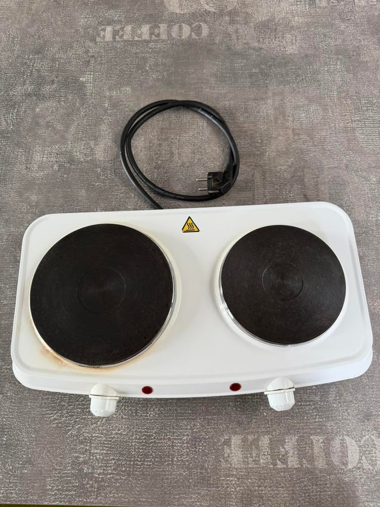 Taque électrique vacance, Electroménager, Tables de cuisson, Enlèvement, Comme neuf, Électrique