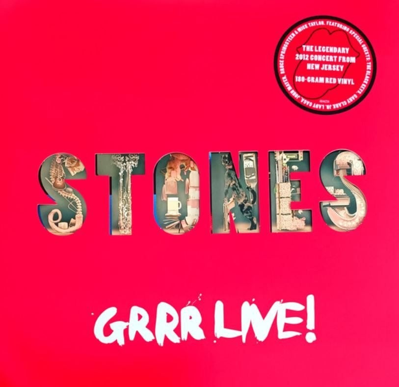 3dubbelLP - ROLLING STONES - GRRRR LIVE - nieuw - red vinyl, 2020 tot heden, Ophalen of Verzenden, 12 inch, Nieuw in verpakking