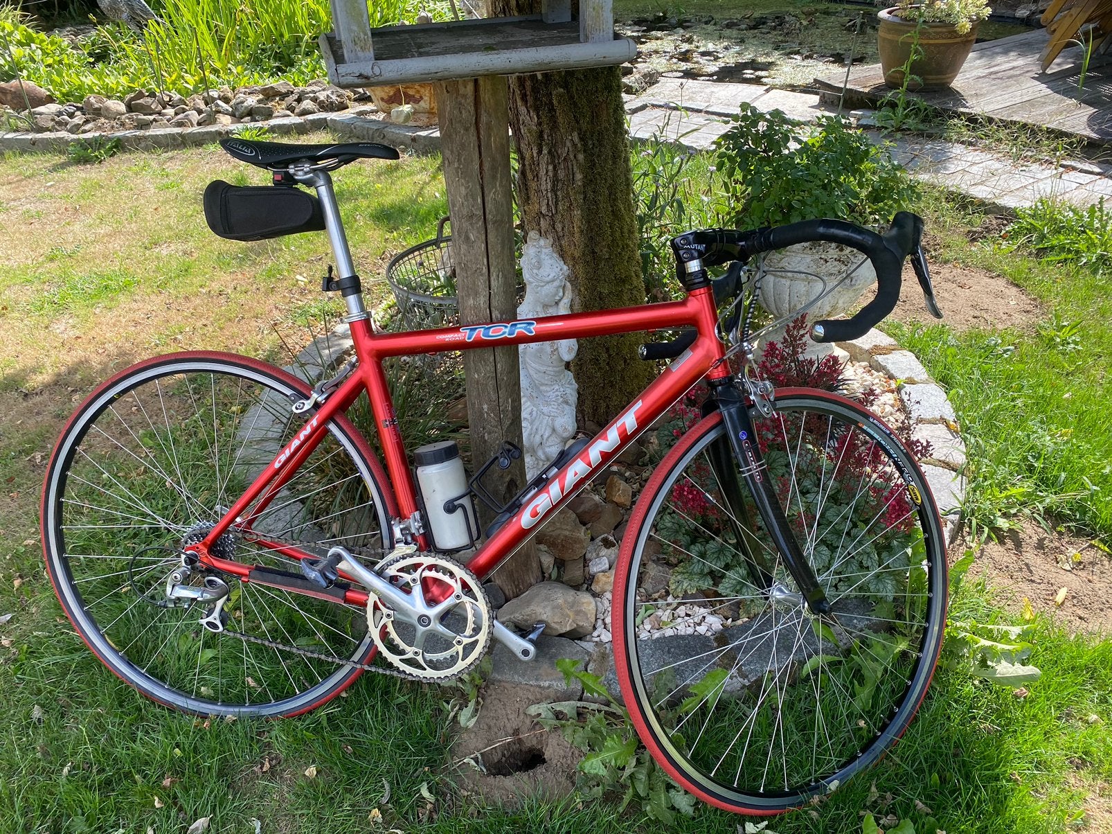Giant TCR racefiets, Fietsen en Brommers, Fietsen | Heren | Sportfietsen en Toerfietsen, Ophalen, Zo goed als nieuw, Giant