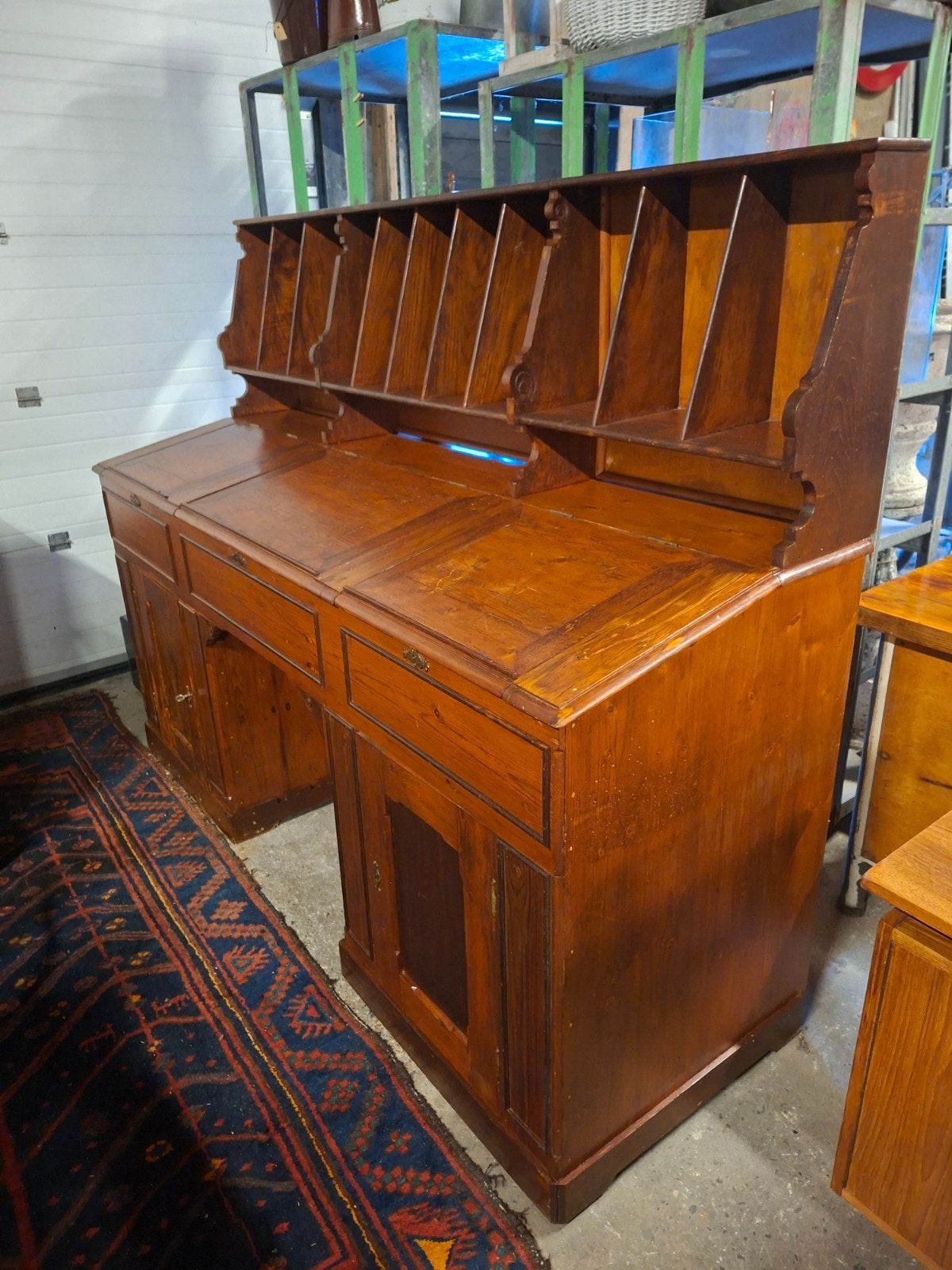 Bureau secretaire, Ophalen