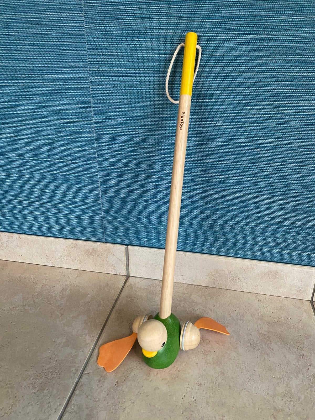 Duwstok eens Plantoys, Kinderen en Baby's, Ophalen, Zo goed als nieuw