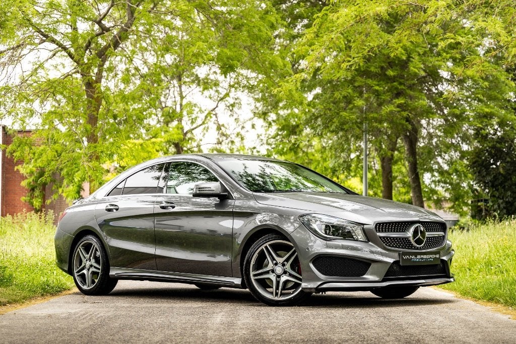 Mercedes CLA220d AMG * Automaat * Navi * Leder * Camera *, Auto's, Mercedes-Benz, Bedrijf, Te koop, CLA, ABS, Achteruitrijcamera