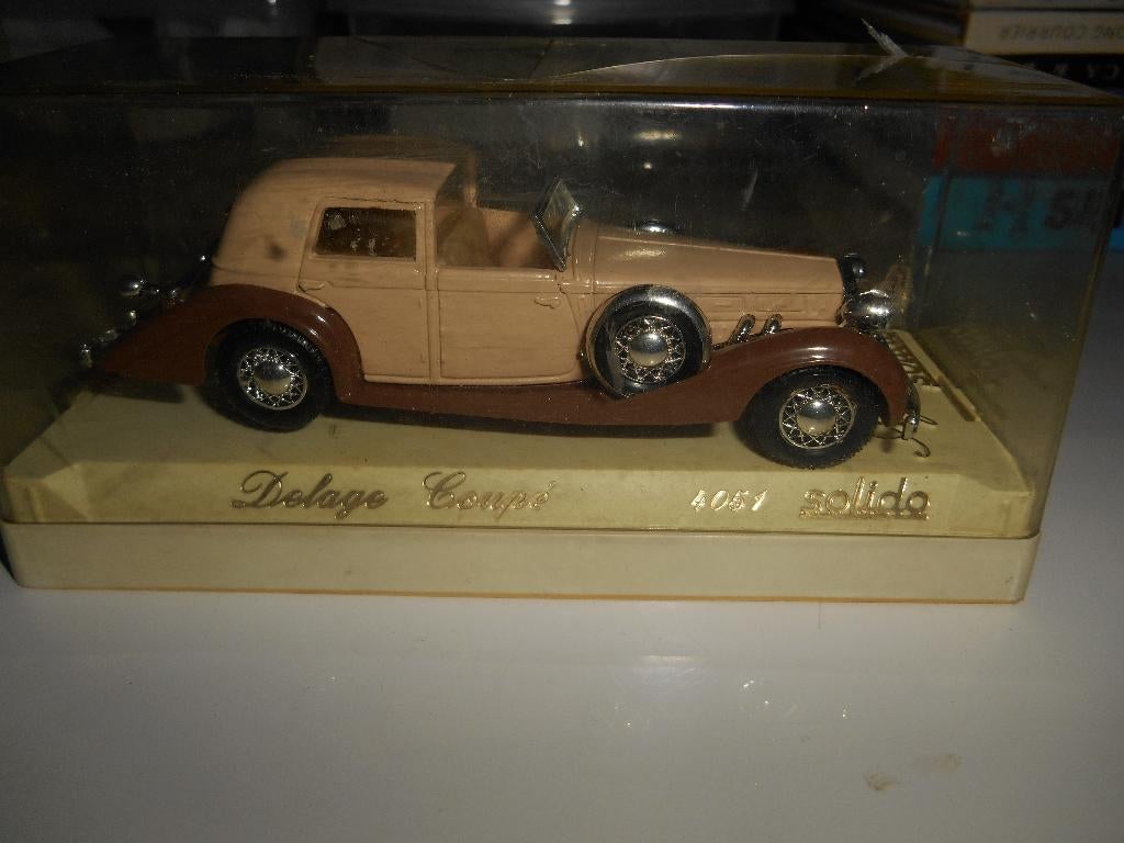 Solido 1/43 Delage réf 4051, Enlèvement ou Envoi, Solido
