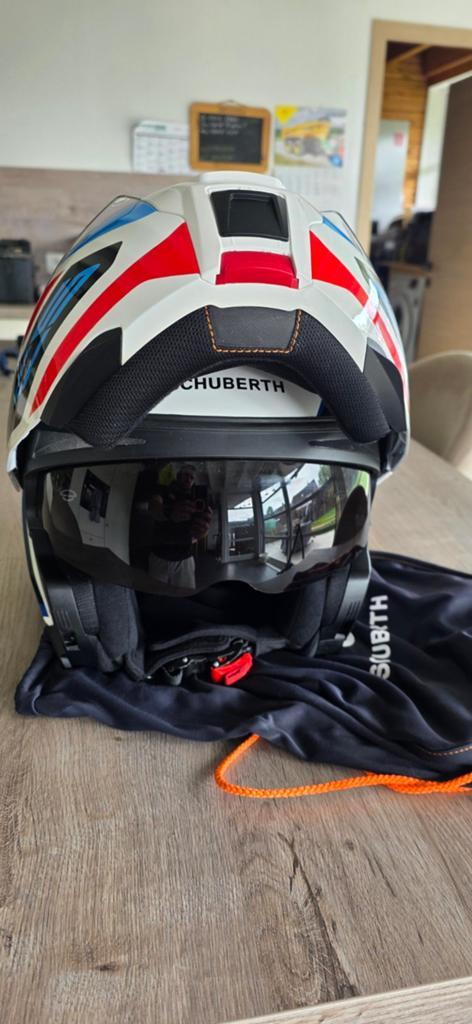 Schuberth c5, Motoren, Kleding | Motorhelmen, Heren, Systeemhelm, XL, Overige merken, Nieuw zonder kaartje, Ophalen