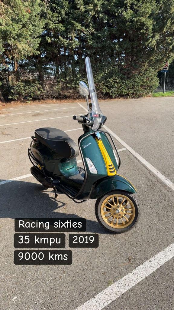 Vespa speint 50 racing sixties, Motoren, Motoren | Piaggio, Scooter, Particulier, 50 cc, 1 cilinder