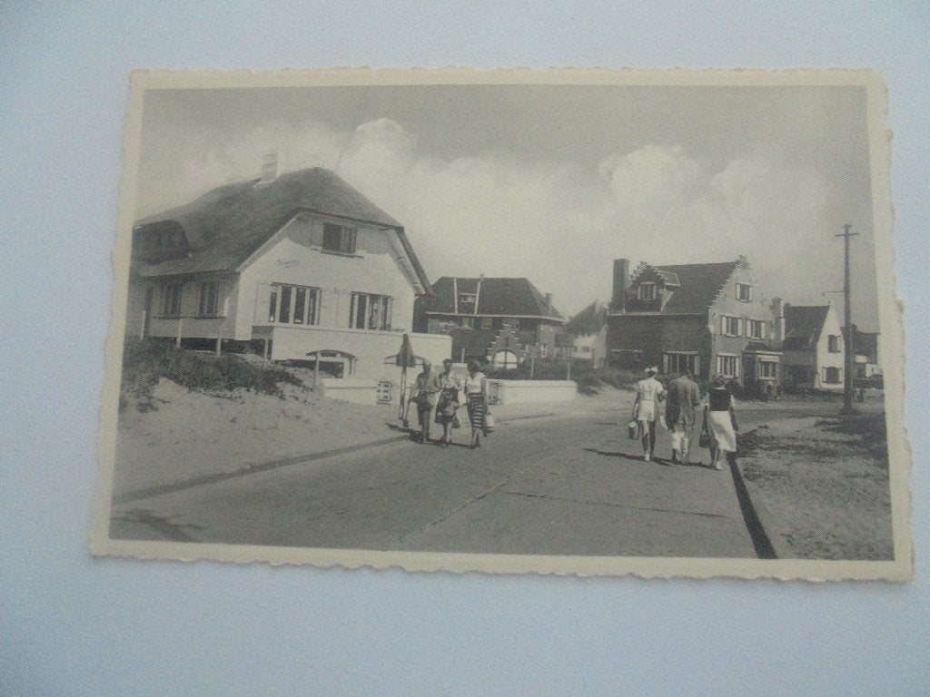 duinbergen - villas tremona -minka  en winterkind, Collections, Enlèvement ou Envoi, 1920 à 1940, Non affranchie, Flandre Occidentale