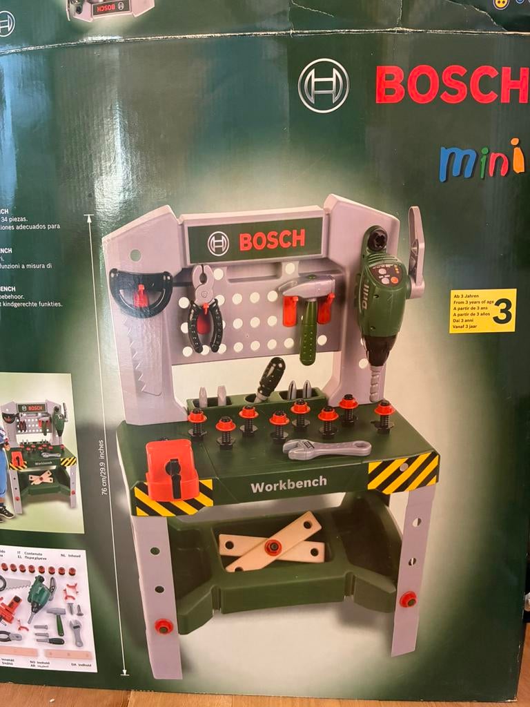 Établi Bosch, Enlèvement, Utilisé