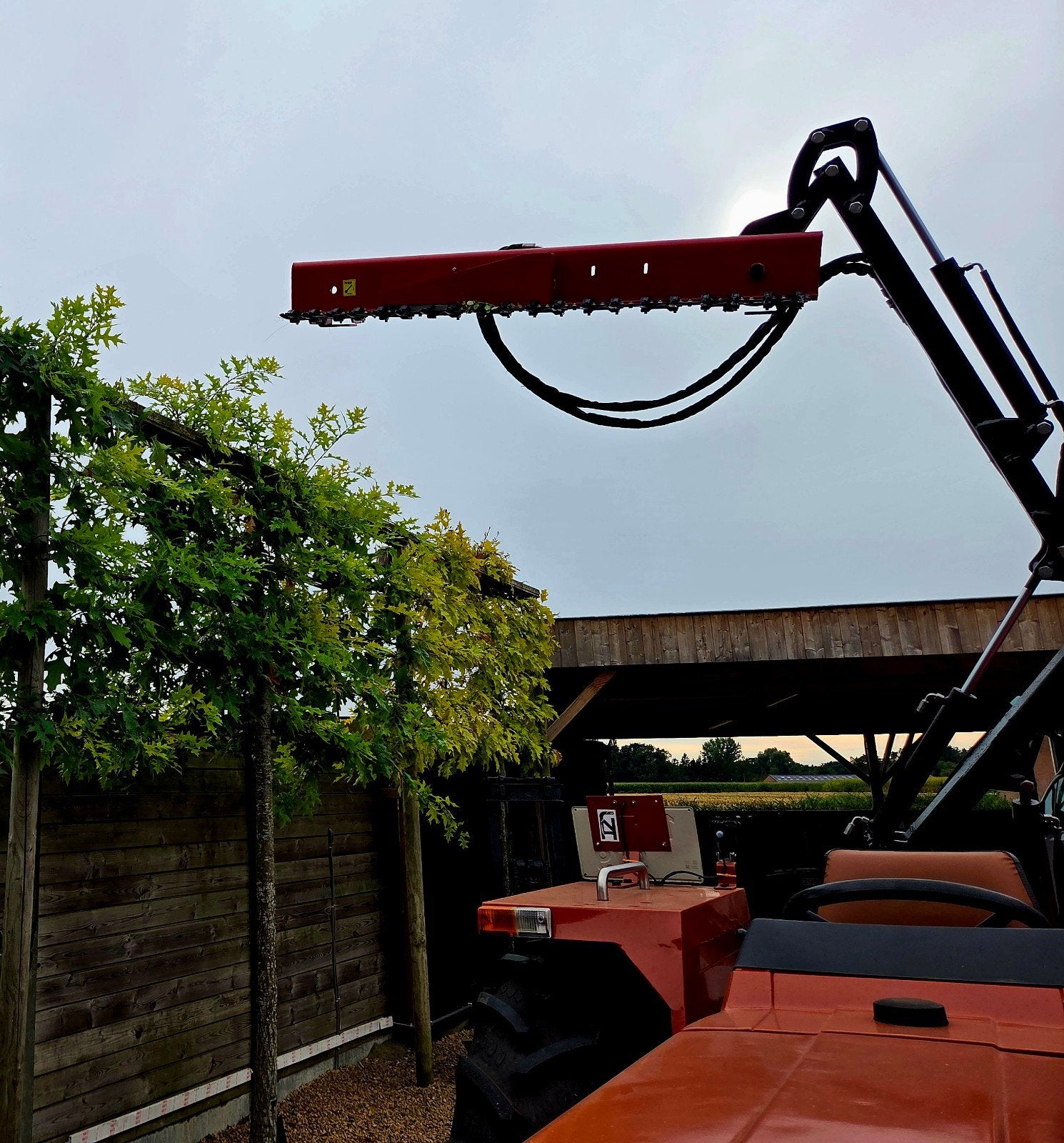 Heggeschaar voor aan tractor, Zakelijke goederen, Ophalen