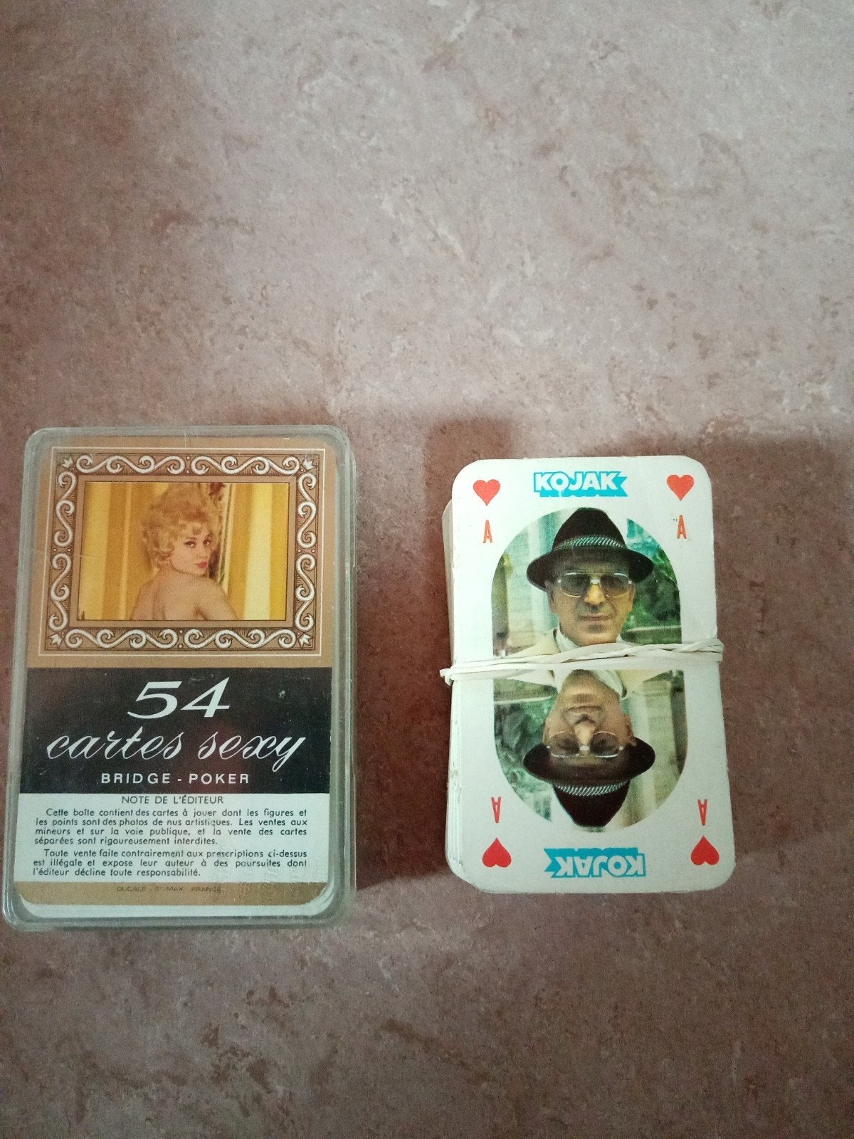 cartes sexy en kojak kaarten, Enlèvement ou Envoi, Carte(s) à jouer