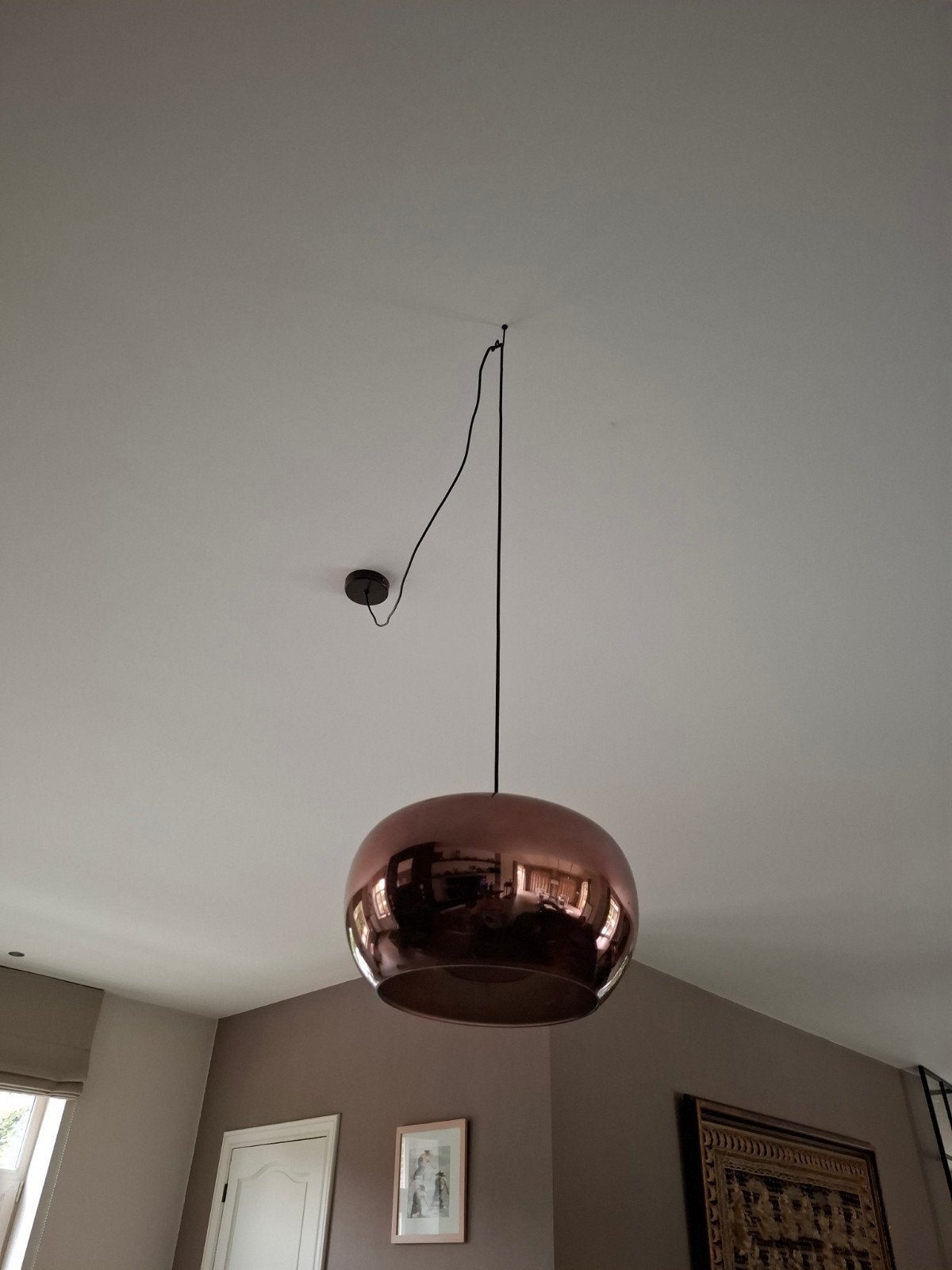Wever & Ducre hanglamp, Enlèvement