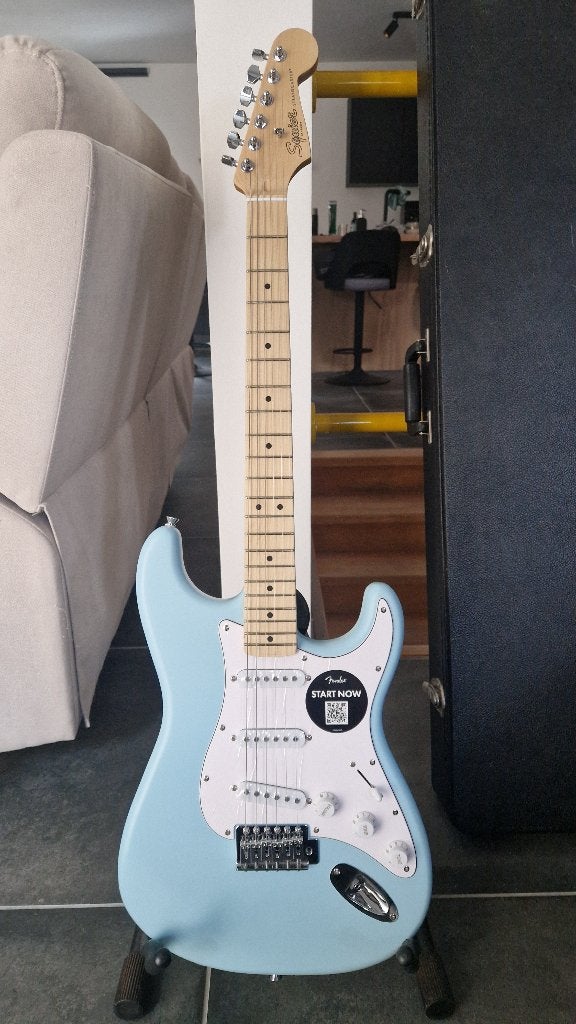 Stratocaster Squier Debut - Sonic Blue, Enlèvement, Neuf, Solid body, Fender