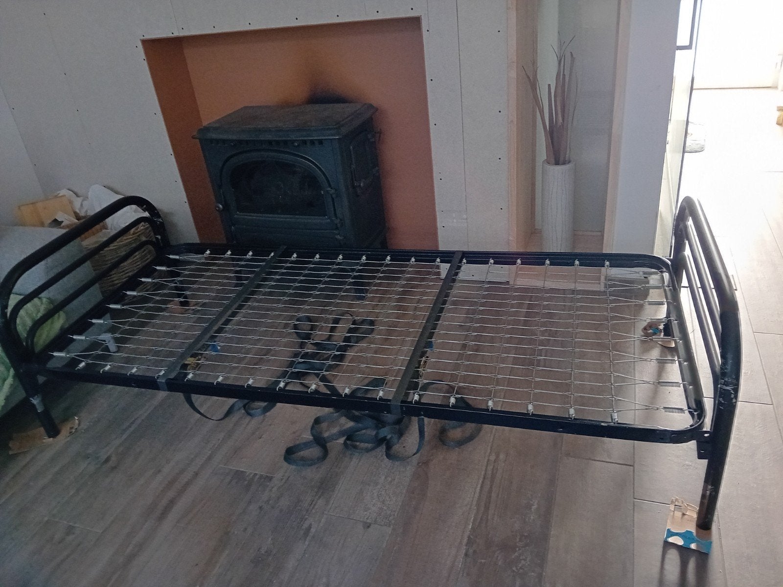 1 persoonsbed, Huis en Inrichting, Slaapkamer | Bedden, Ophalen