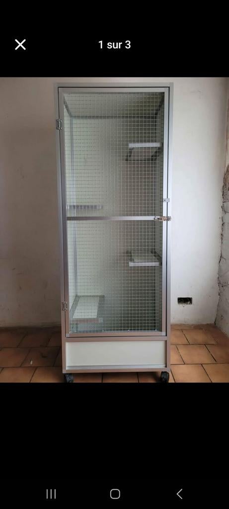 Cage chinchilla écureuil rat - faite main