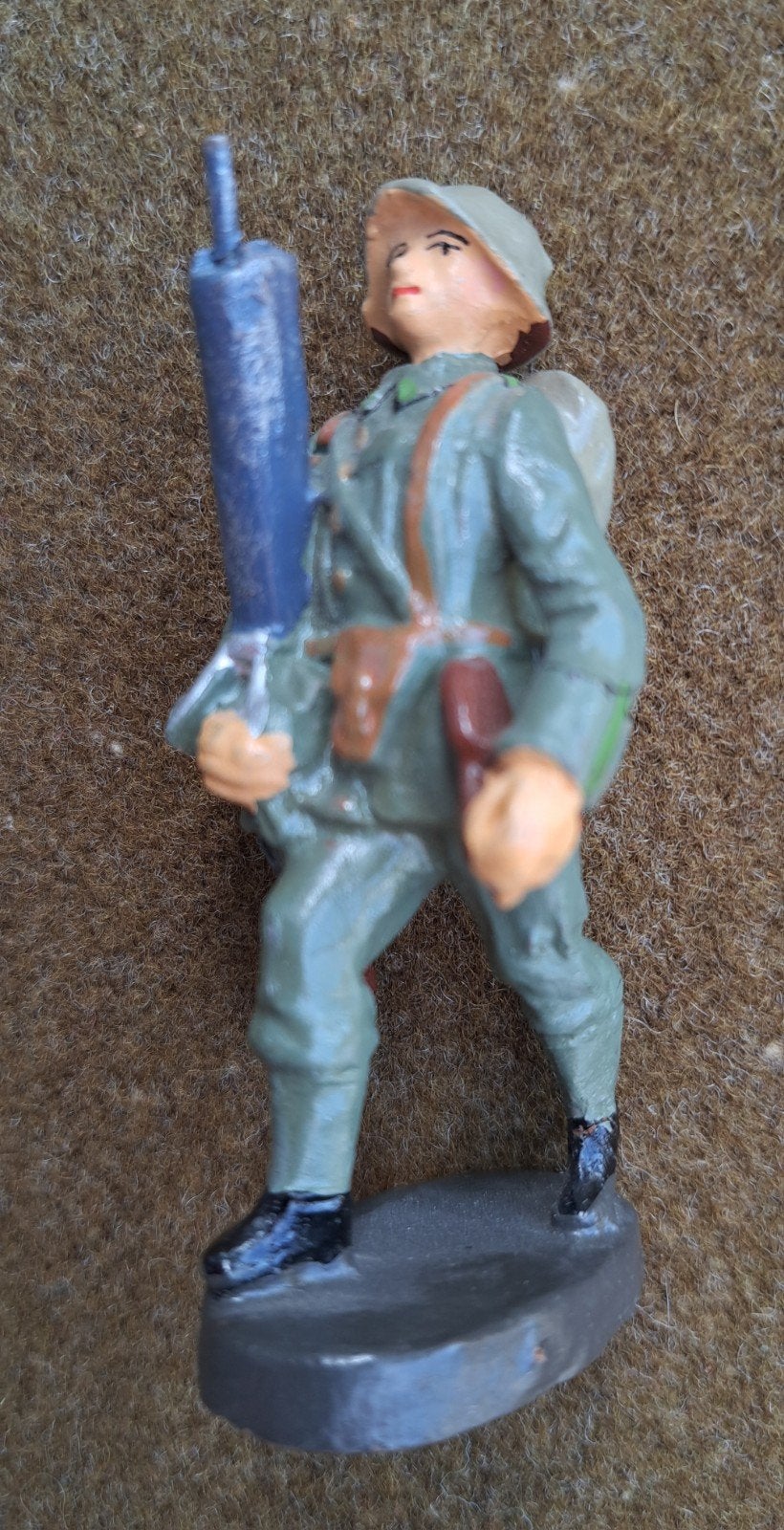 Duitse soldaat Elastolin -9-, Verzamelen, Militaria | Tweede Wereldoorlog, Ophalen of Verzenden