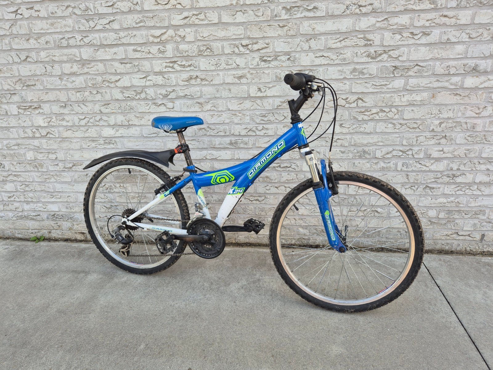 Diamond k24 kinderfiets, Ophalen