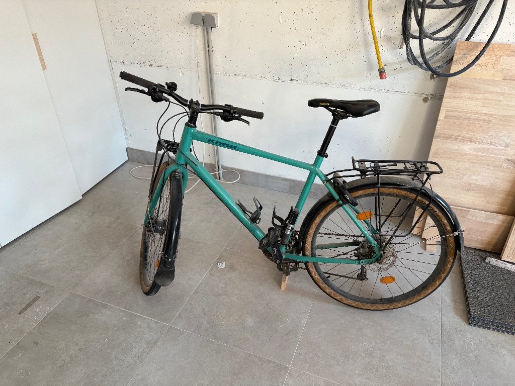 Trekking fiets, Ophalen, Gebruikt, Meer dan 20 versnellingen, Schijfrem
