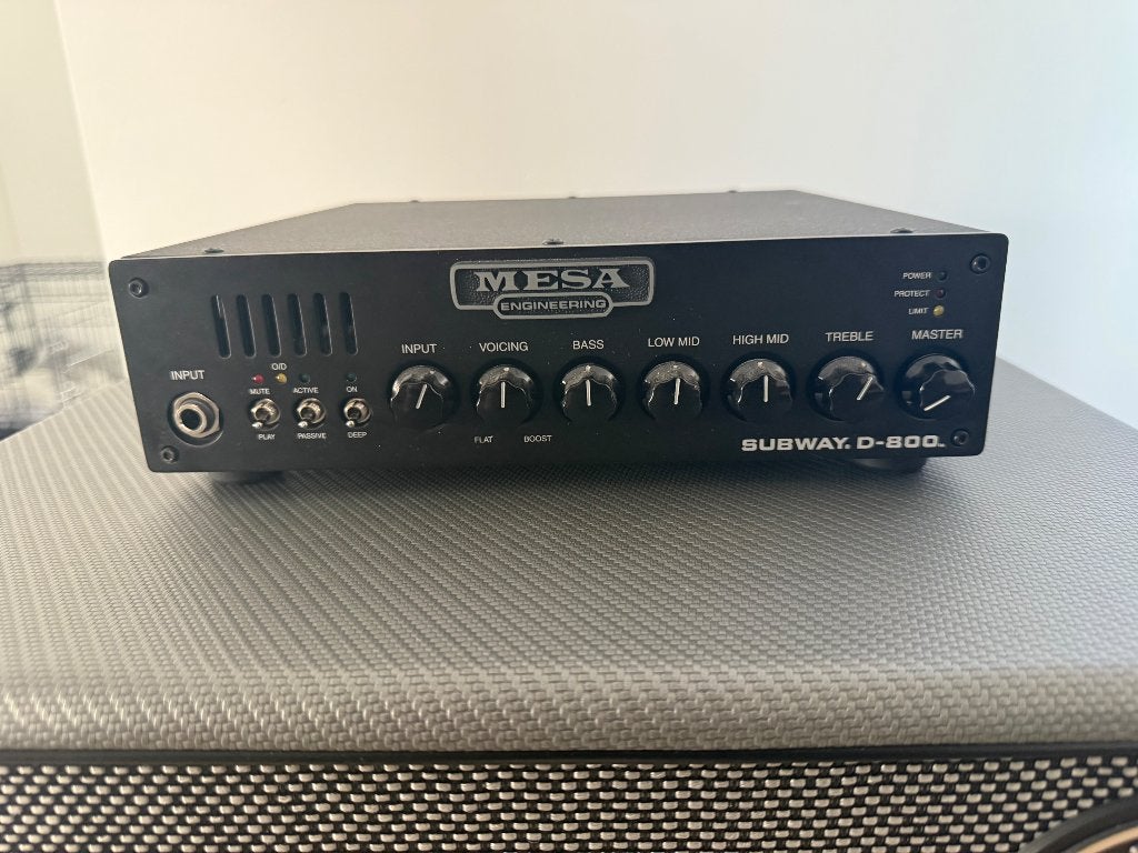 Mesa Boogie Subway D-800, Musique & Instruments, Enlèvement, Comme neuf, Guitare basse, 100 watts ou plus