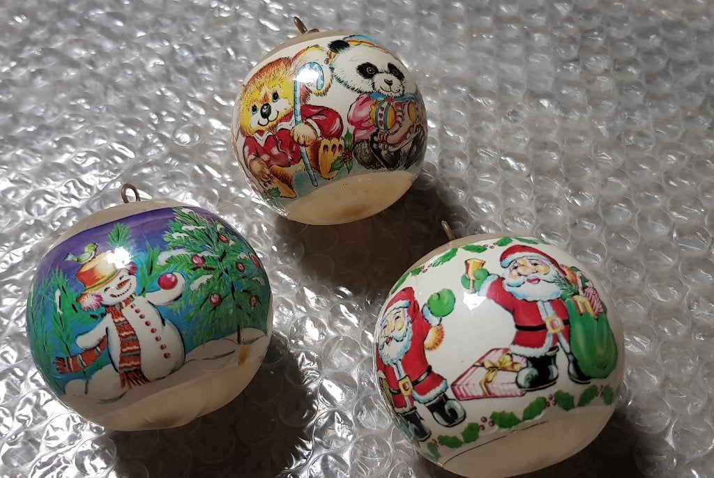 kerstballen, Collections, Collections Autre, Enlèvement, Utilisé
