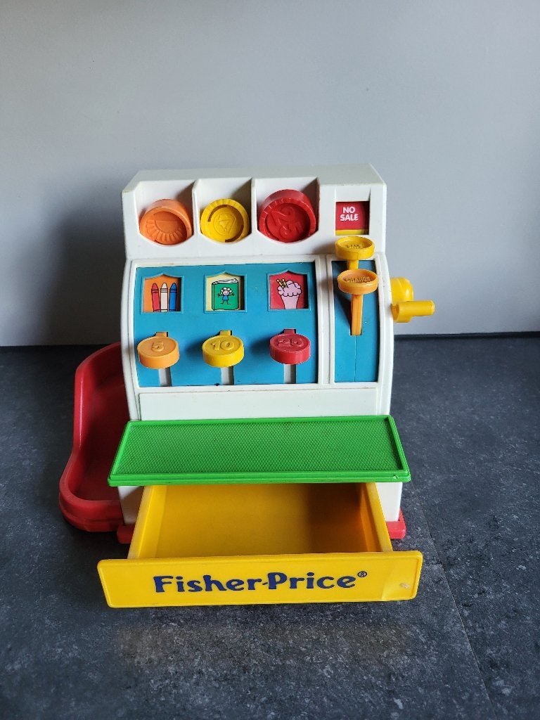 Fisher price kassa, Kinderen en Baby's, Ophalen of Verzenden, Gebruikt