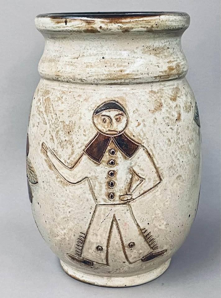 Grand vase Roger Guerin - 40cm, Antiquités & Art, Enlèvement ou Envoi