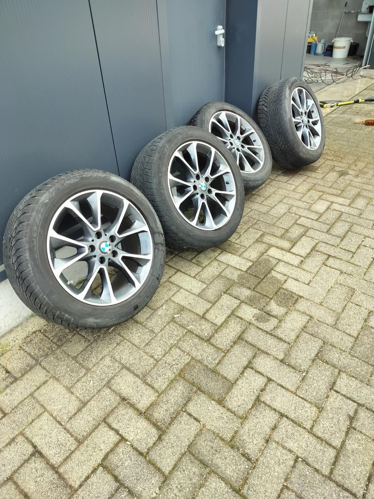 4 lichtmetalen velgen voor B M W  X5, Ophalen, Velg(en)