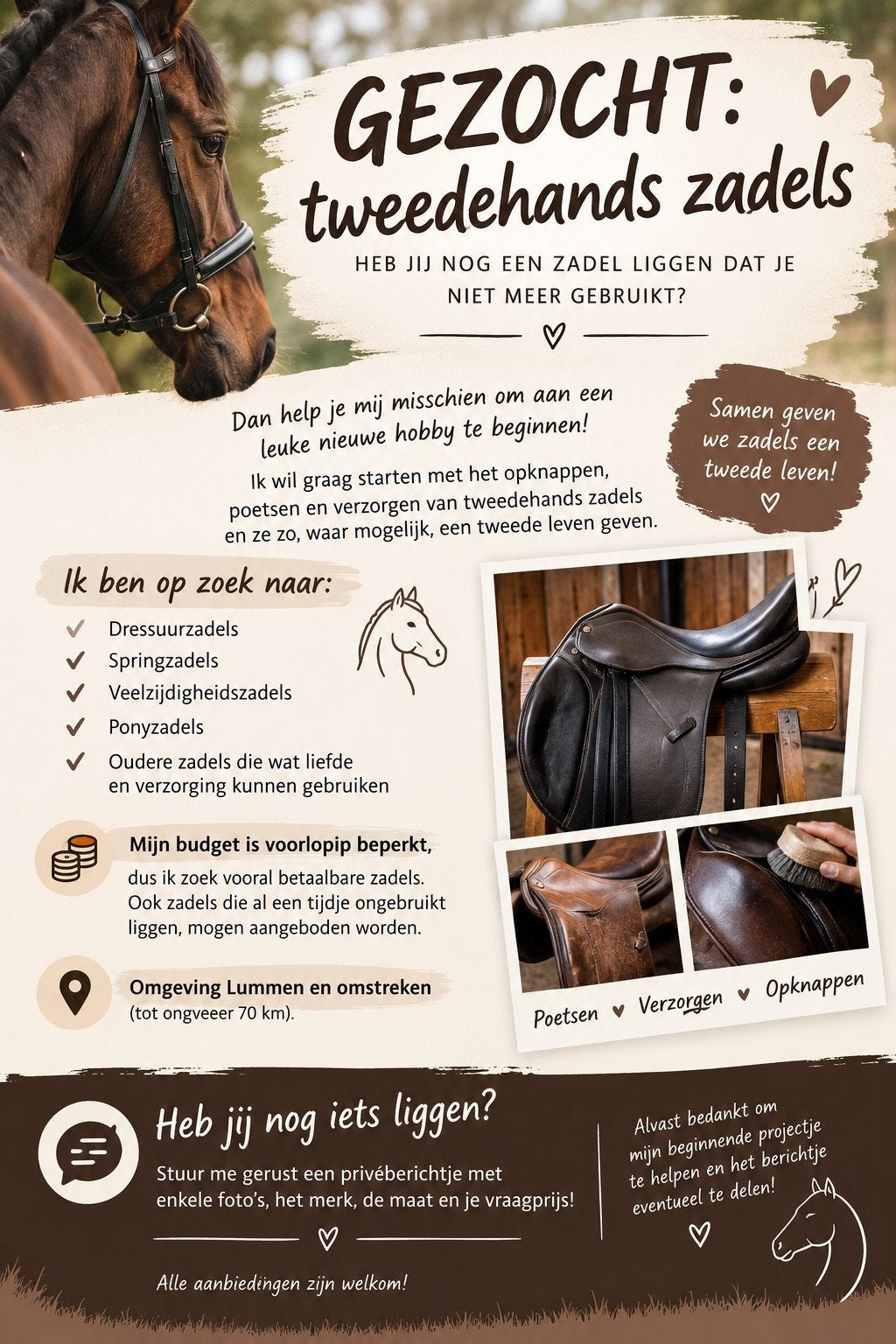 gezocht, Dieren en Toebehoren, Ophalen