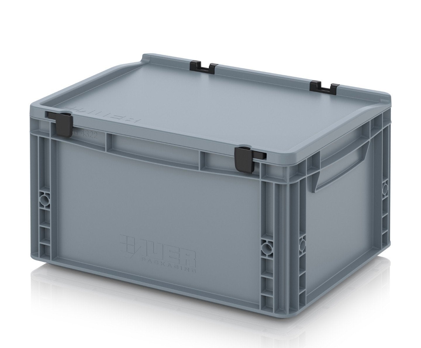 Boîte Eurobox Auer avec couvercle à charnière, Bricolage & Construction, Enlèvement ou Envoi, Neuf